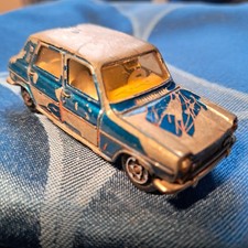 Majorette 234 Simca 1100 TI Blaumetallic 1:60 Made in France