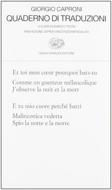 Quaderno traduzioni - di,