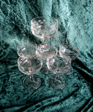 6 StückVintage Likörgläser