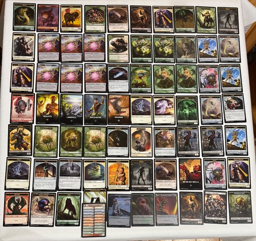 Mtg magic token - 71, lot