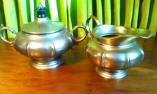 Gerhardi &Co Milchkännchen Zuckerdose Nr. 1103 Historismus Jugendstil antik