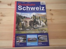 Zeitschrift Modellbahn Schweiz Ausgabe 10 Mai 2021 H0m- Anlage digitalisiert
