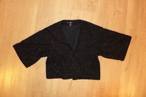 Bolero 38 schwarz - bolero, gr.