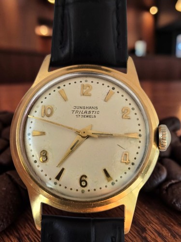 Vintage uhr junghans trilastic - uhr,