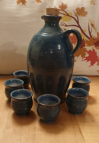 Keramik schnaps likör set - schnaps-,, likör-set