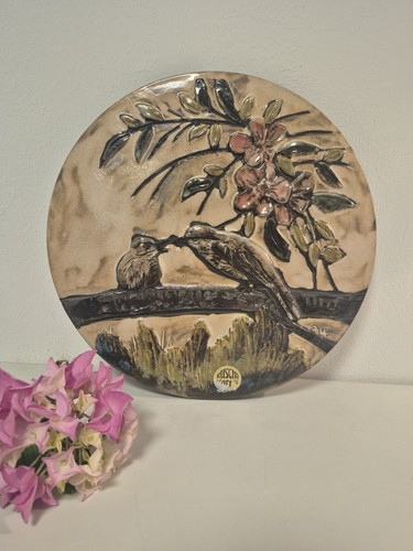 Ruscha art keramik wandteller - art,