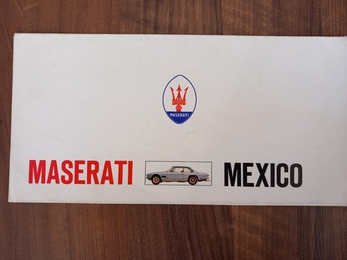 Maserati mexico 196 prospekt - mexico,