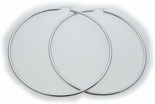Ladies earrings huge hoop - ladies,