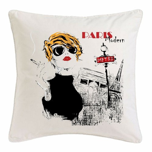 Kissenbezug 40x40cm paris - 40x40cm,