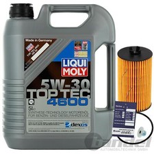 ÖLFILTER+LIQUI 5W30 ÖL passend für OPEL ADAM ASTRA G H J CORSA C D ZAFIRA B C