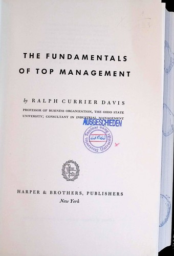 The fundamentals top - fundamentals, of