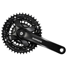 Kurbelgarnitur SHIMANO FC-TY301 3x6/7/8-fach 48-38-28 Zähne 170mm