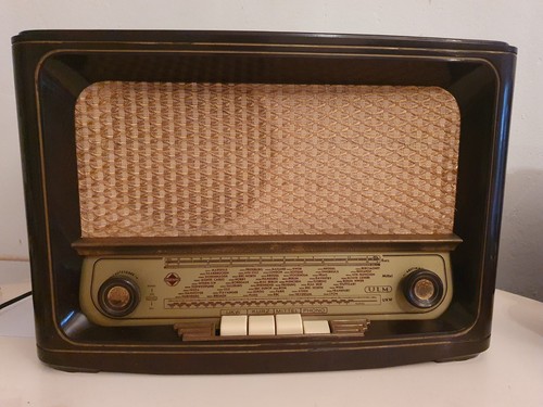 Vintage röhrenradio emud - röhrenradio,