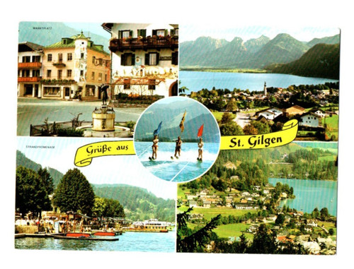 Postkarte grüße aus - grüße,