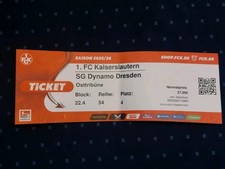 Used Sammler Ticket 2025/26