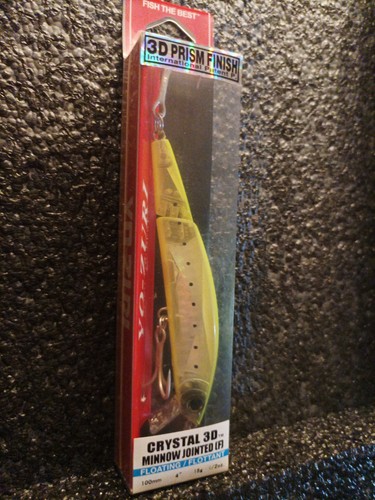 Zuri crystal minnow - yo-zuri, 3d