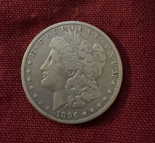 Antike Silber Münze 1896 O