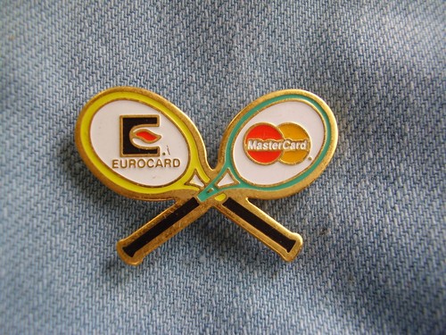 Pin eurocard mastercard tennis - pin,