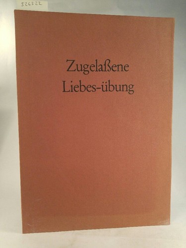 Zugelaßene liebes übung - zugelaßene, liebes-übung