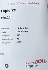 Farrad  ser gute zustand