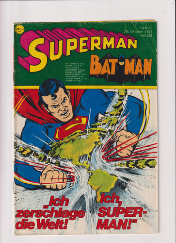 Superman 1974 original - superman,
