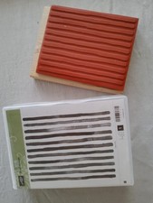 Hintergrund Stempel Stampin up Brushstrokes neu 12x14,5cm