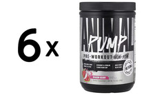 6 x Animal Pump Pre-Workout