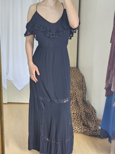 Sommerkleid schwarz 36 - sommerkleid,