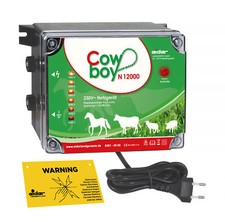 Cowboy N12000 Power Weidezaungerät 230V Elektrozaun Weidezaun Netzgerät Strom