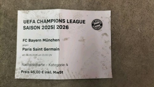 Sammler ticket ucl - sammler,