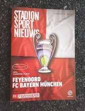 PROGRAMM FEYENOORD ROTTERDAM v