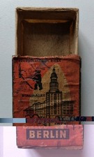 Streichholzschachtel Konsum Zündhölzfabrik Riesa Holz Erlebt Berlin Stalinallee