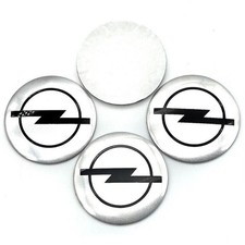 4X 65mm Opel Logo Emblem