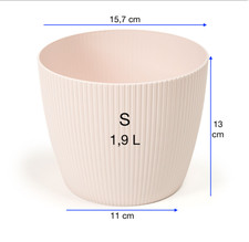 Blumentopf Übertopf Rund