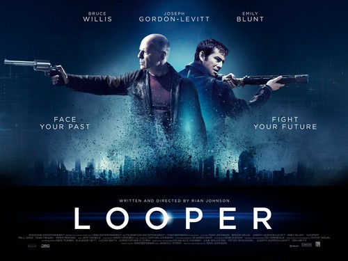 Looper filmposter kunstdruck - looper,