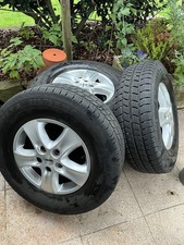 Alufelgen mit Winterreifen für Wohnmobil