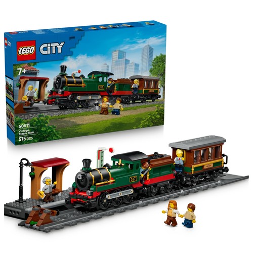 Lego city dampfzug set - lego, bahnhof