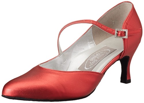 Damen foxtrot tanzschuh red - foxtrot,