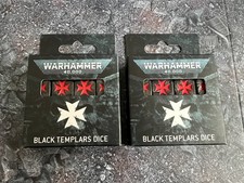 2 x Black Templars Dice