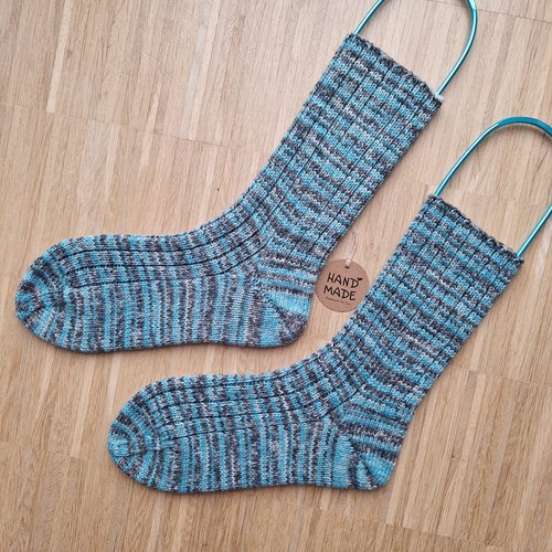 Wollsocken handgestrickt