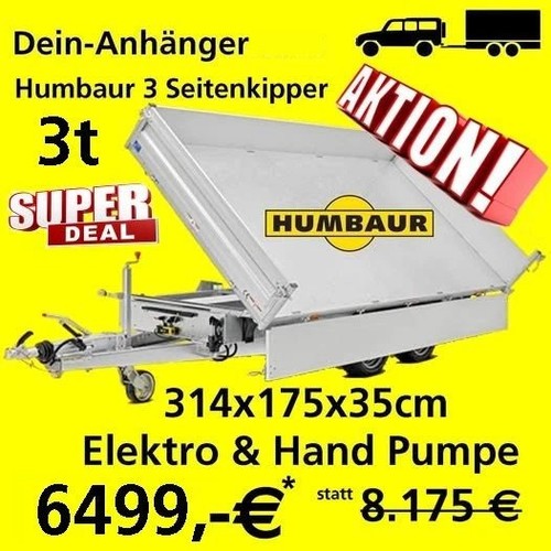 Humbaur dreiseitenkipper - humbaur,