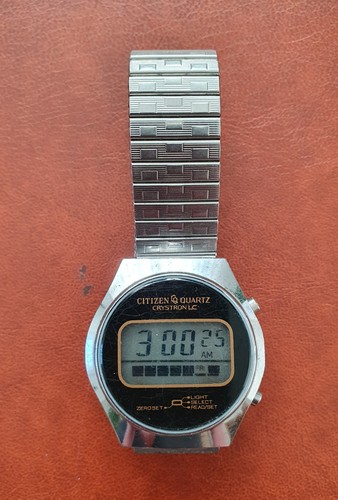 Vintage citizen crystron - citizen, lc