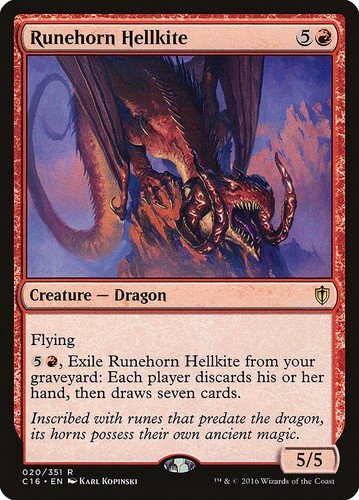 Runehorn hellkite c16 en - c16-20, nm