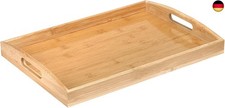 Bambus Serviertablett mit