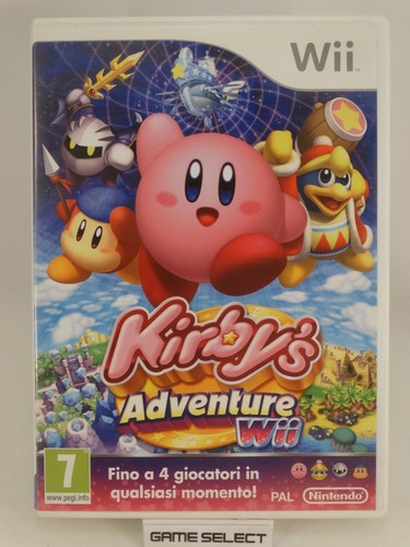 Kirby adventure wii nintendo - adventure,