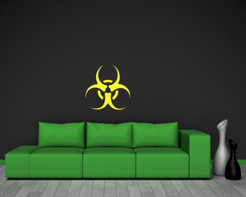 Wandtattoo biohazard - wandtattoo,