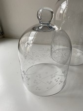 Glasglocke Glas Haube Sturz