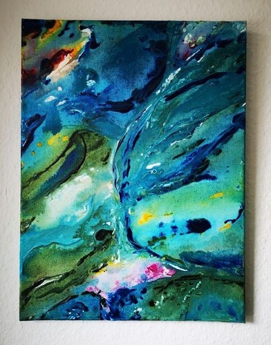 Bild leinwand acryl - bild,