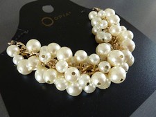 Damen Perlenkette Collier