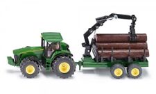 Siku John Deere 8430 Traktor mit Forstanhänger 1:50 1954